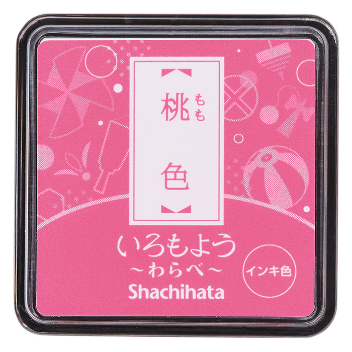 いろもよう わらべ 桃色