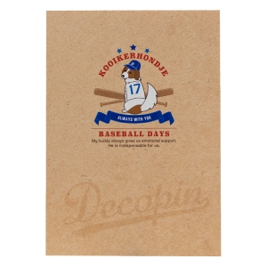 デコピンノート B5 30枚(60ページ)方眼5mm クラフト