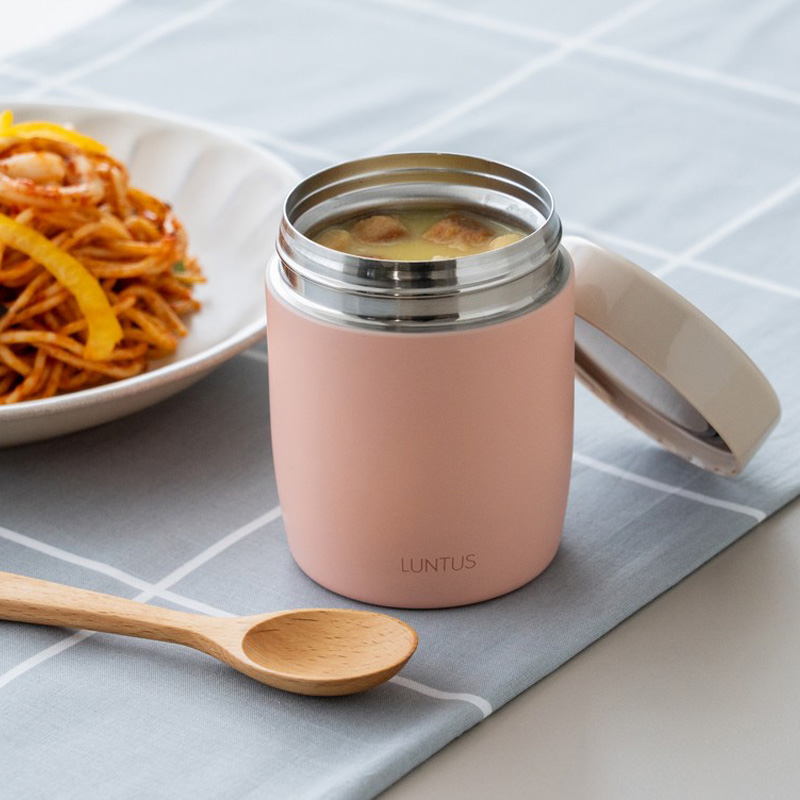 【お取り寄せ商品】ランタス ステンレス保温・保冷スープボトル S 250ml シェルピンク