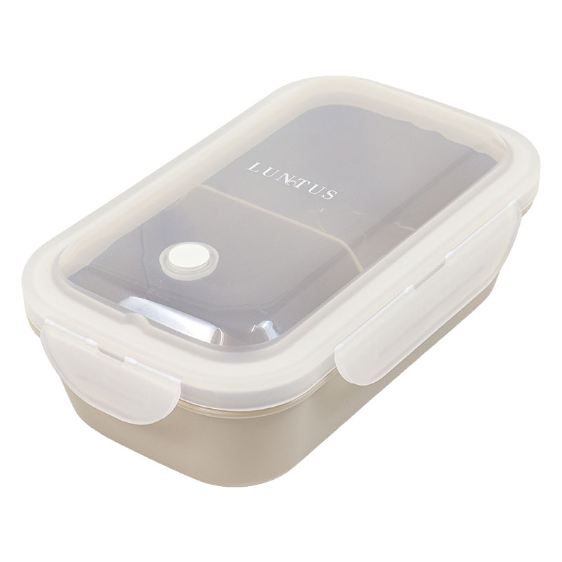 【お取り寄せ商品】ランタス ランチボックス 1段 500ml グレージュ