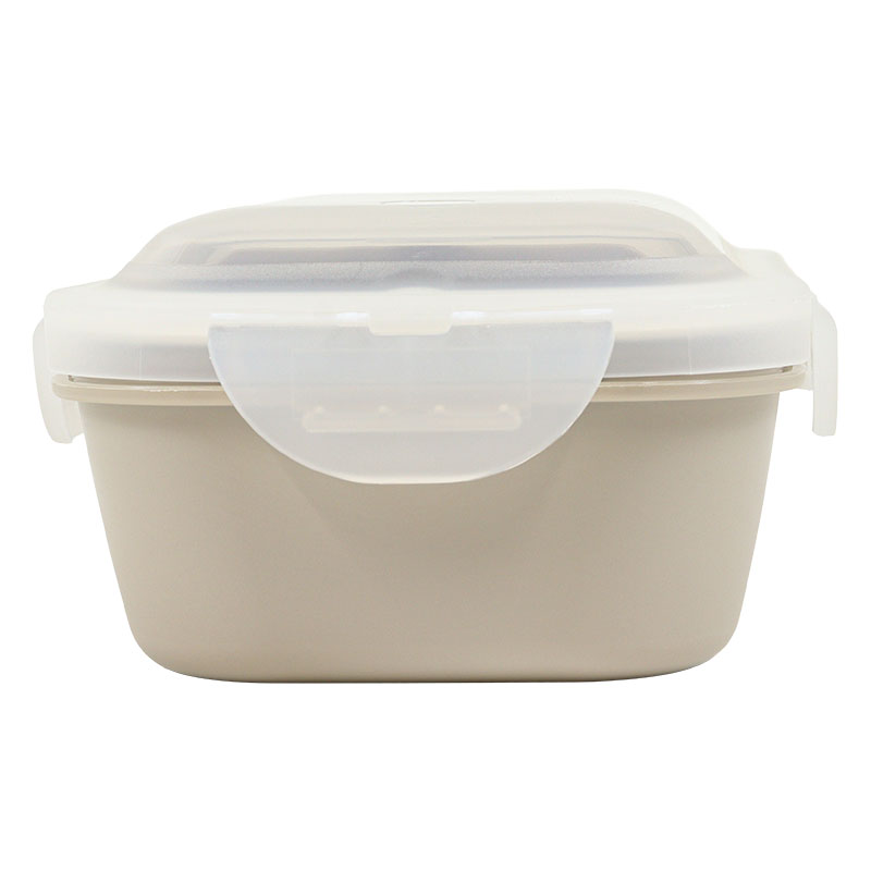 【お取り寄せ商品】ランタス ランチボックス 1段 500ml グレージュ