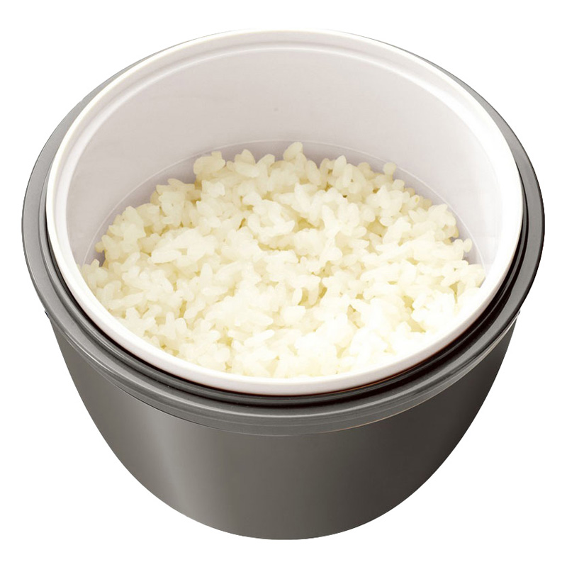 カフェ丼ランチ ウォームグレー 620ml 保温・保冷