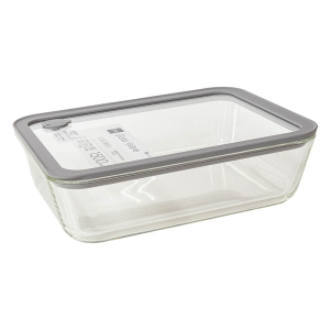 密閉ガラス 保存容器 長角型 1500ml MGO-1500
