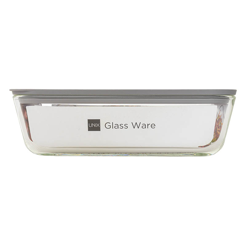 密閉ガラス 保存容器 長角型 1500ml MGO-1500