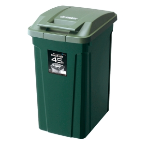 SPハンドル付 ダストボックス 45L グリーン