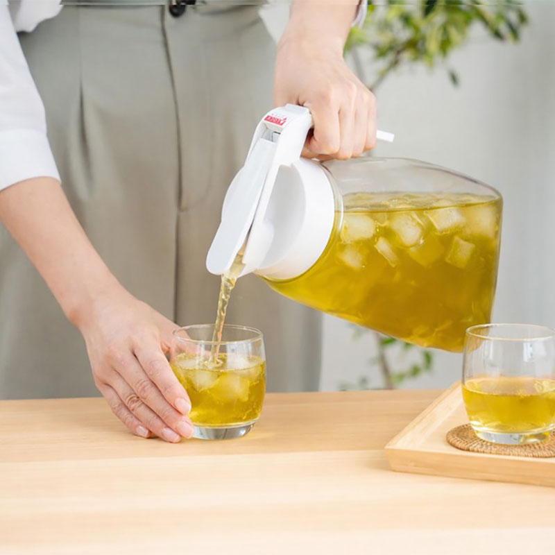 ドリンク・ビオ 3100WL パッキン一体型冷水筒 3.1L ホワイト