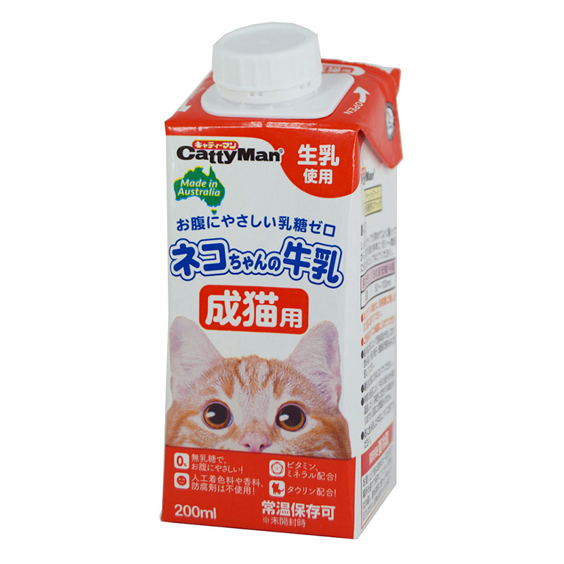 ネコちゃんの牛乳 成猫用 200ml ｜ ミスターマックスオンラインストア