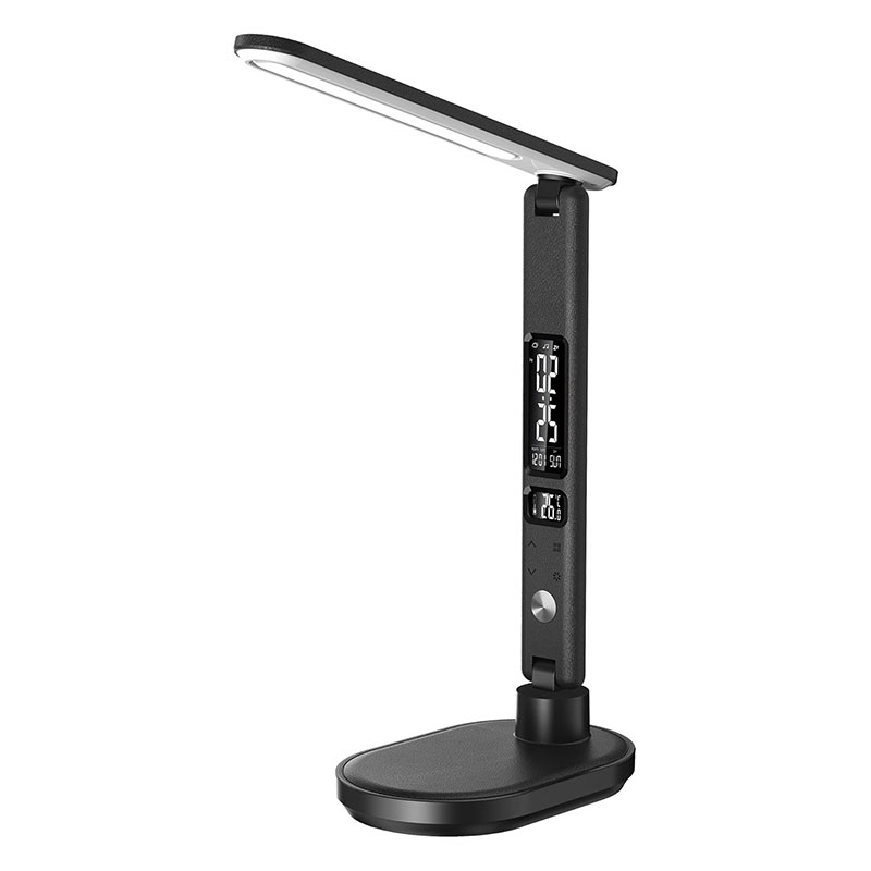 ゼピール LEDスタンドライト デジタル表示付 ブラック ZLT-20B-K