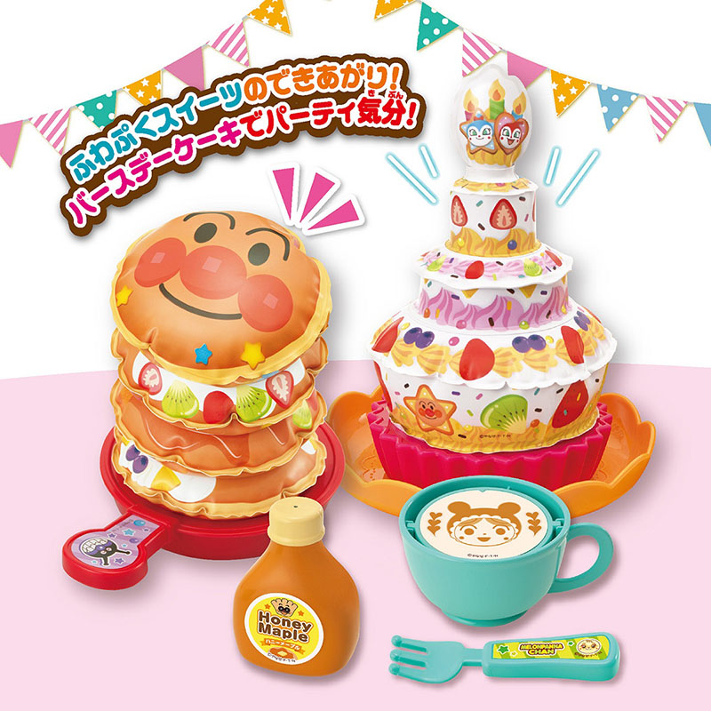 ★びっくり！！ふくらむスイーツ アンパンマンのふわぷくキッチンDX