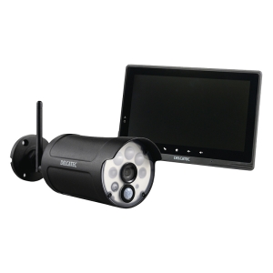 【お取り寄せ商品】センサーライト付ワイヤレスフルHDカメラ＆10inchモニターセット WSS10M1CL