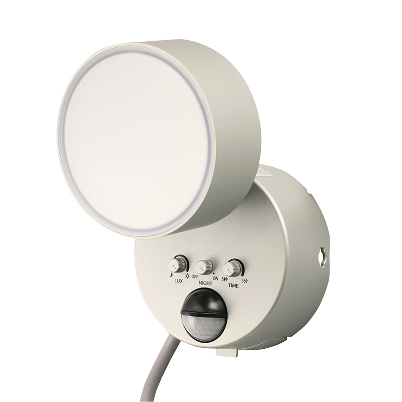 【お取り寄せ商品】デルカテック LEDセンサーライト 1灯式AC100V式 DSLD10D1(S)