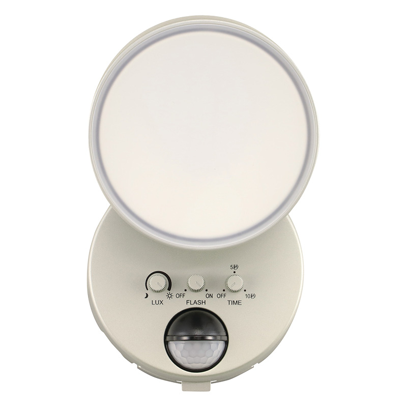 【お取り寄せ商品】デルカテック LEDセンサーライト 1灯式ソーラー式 DSLD05SD1(S)