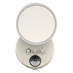 【お取り寄せ商品】デルカテック LEDセンサーライト 1灯式ソーラー式 DSLD05SD1(S)