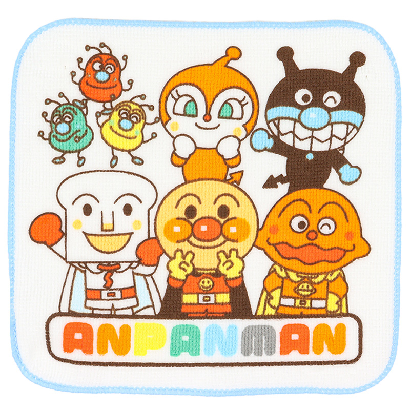 アンパンマンタオル 16×16cm 3枚組