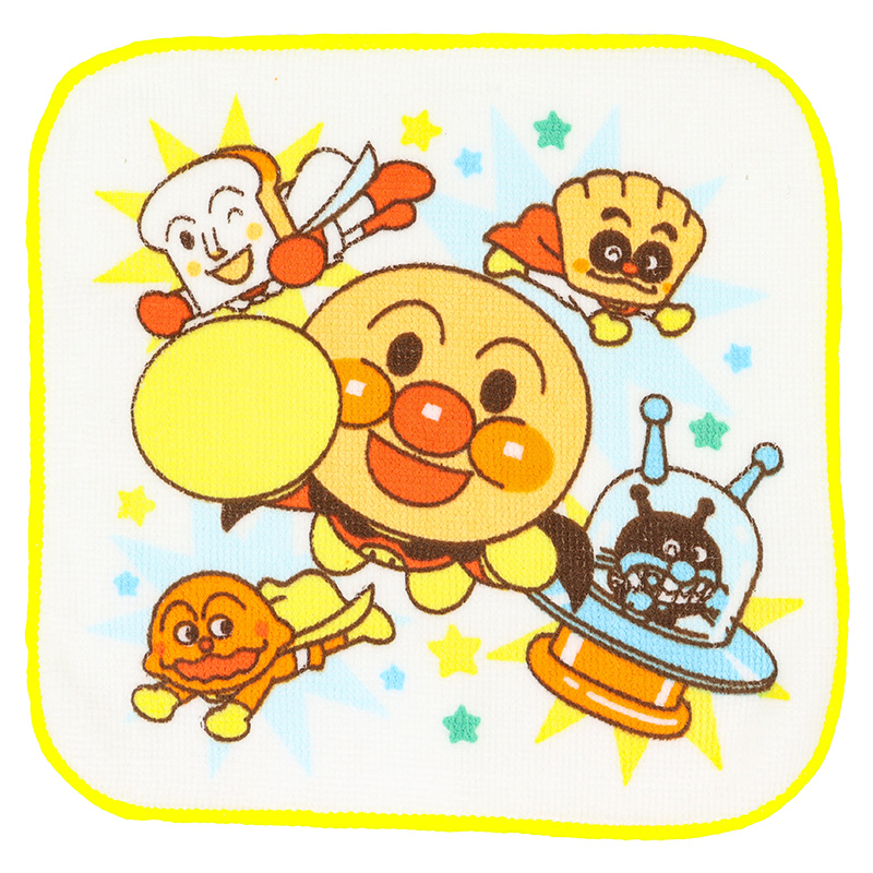 アンパンマンタオル 16×16cm 3枚組