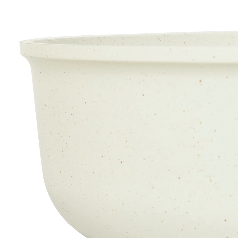 carote IH 超深型マルチパン 22cm ホワイト ガス火・IH対応