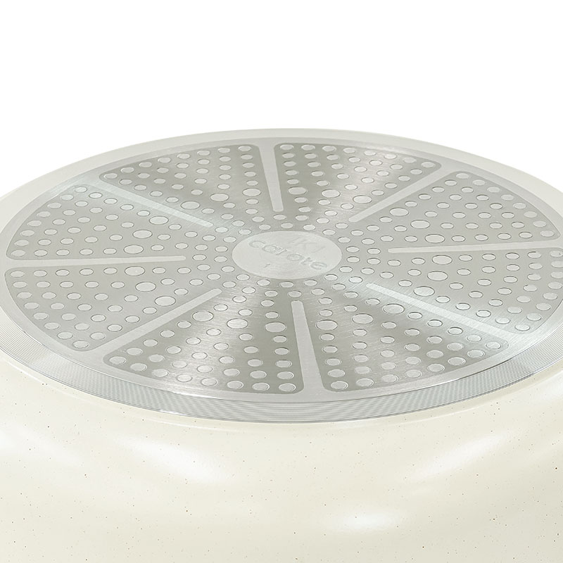 carote IH 超深型マルチパン 28cm ホワイト