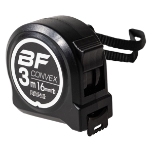 BFコンべックス 両面目盛付 3m×16mm巾