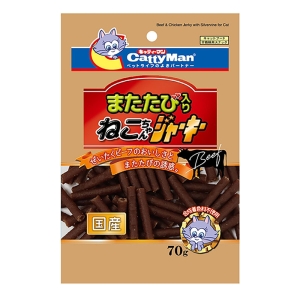 キャティーマン またたび入りねこちゃんジャーキー 70g