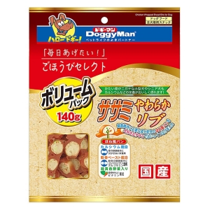 ごほうびセレクト ササミやわらかリブ 140g