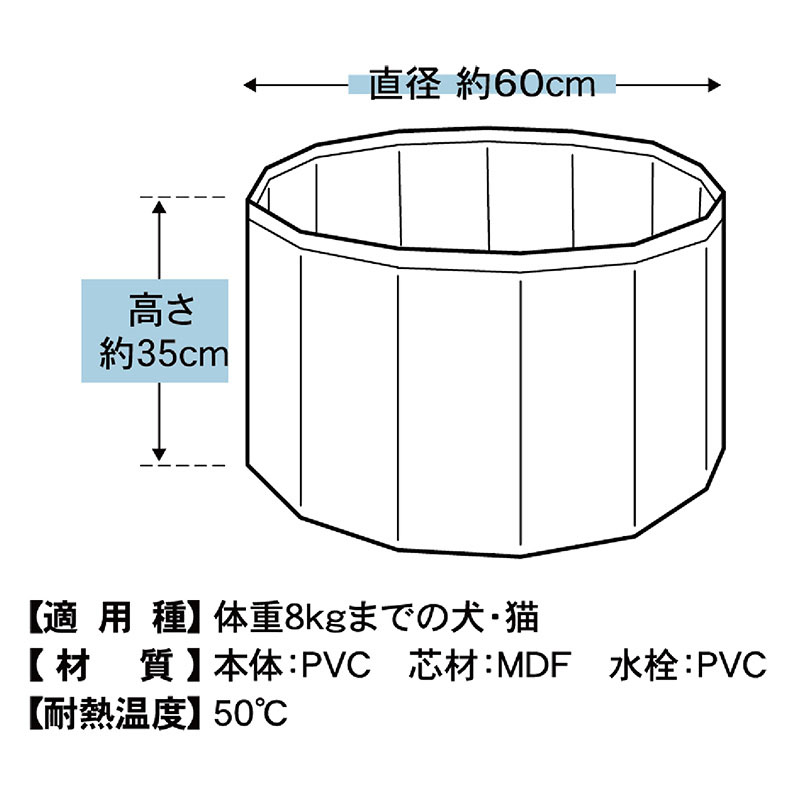 おてがる ペットバス