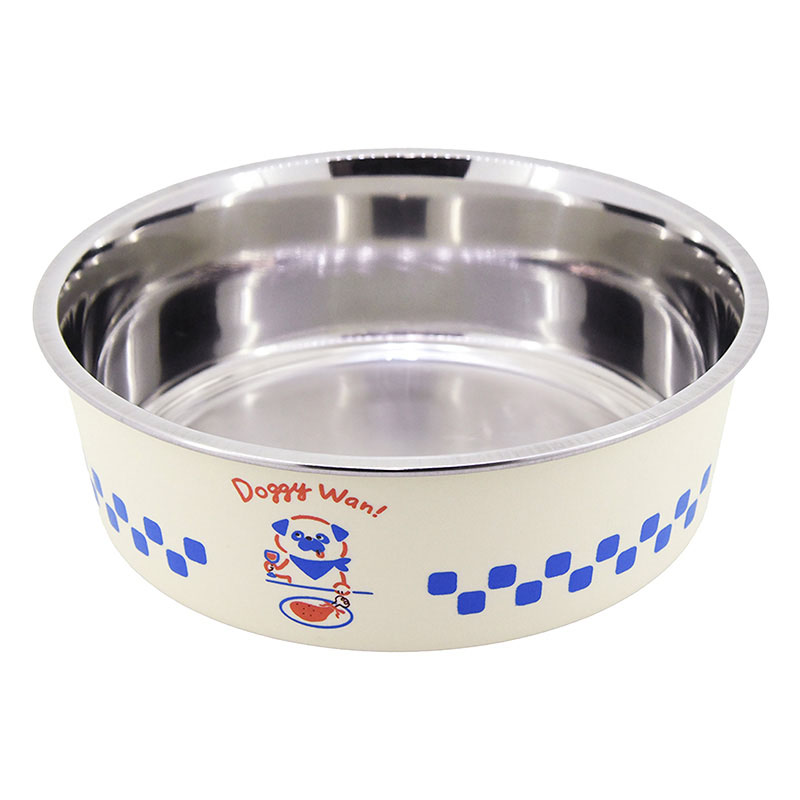ステンレスの食器 ごはんにゃわん 犬用 SS ダイナー