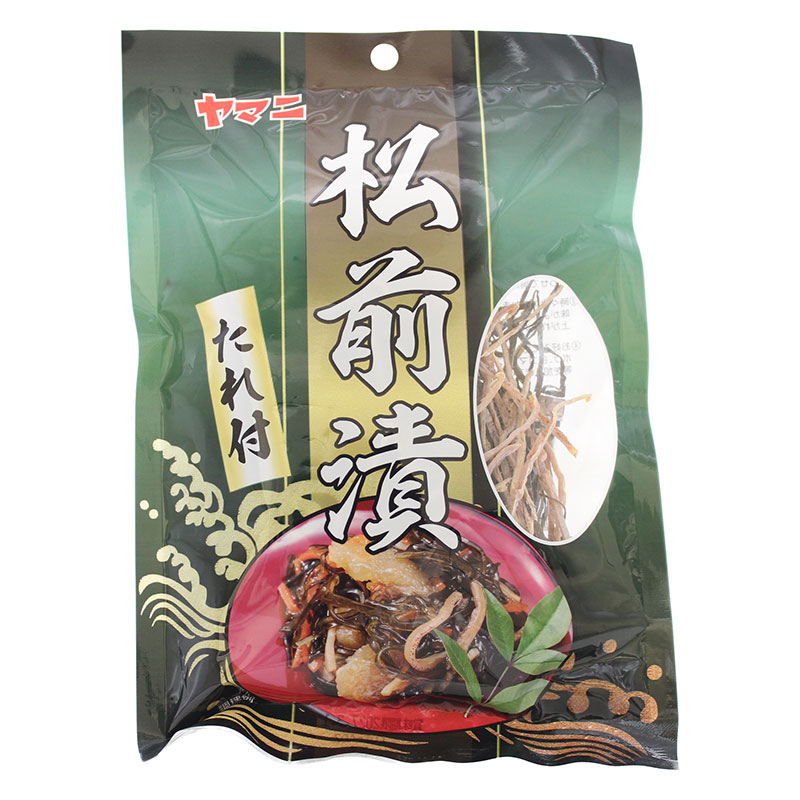 広伝 ヤマニ 松前漬け (たれ付き) 70g