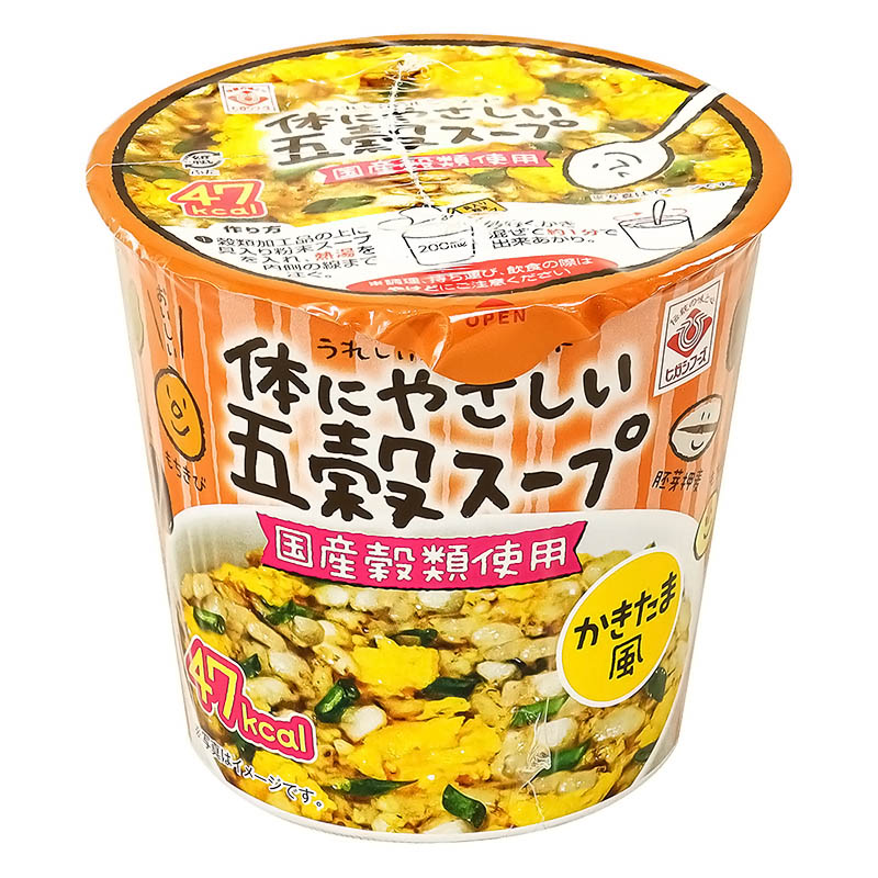 カップ体にやさしい五穀スープ かきたま風 1個