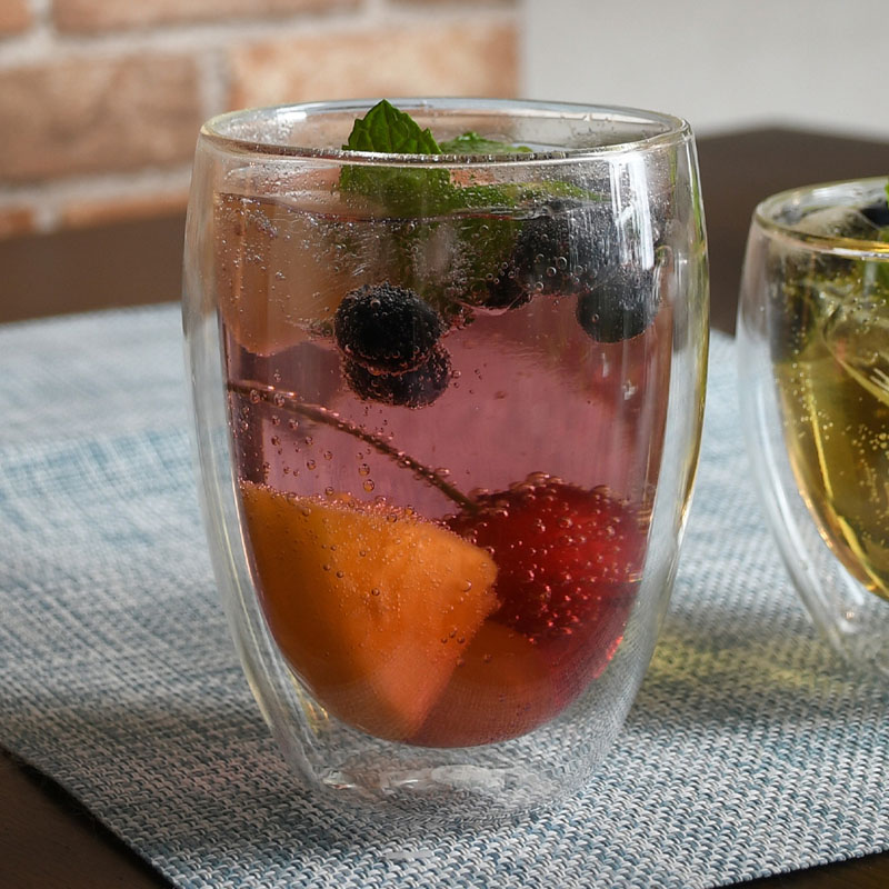 【お取り寄せ商品】PYREX ダブルウォールグラス 350ml 2個組