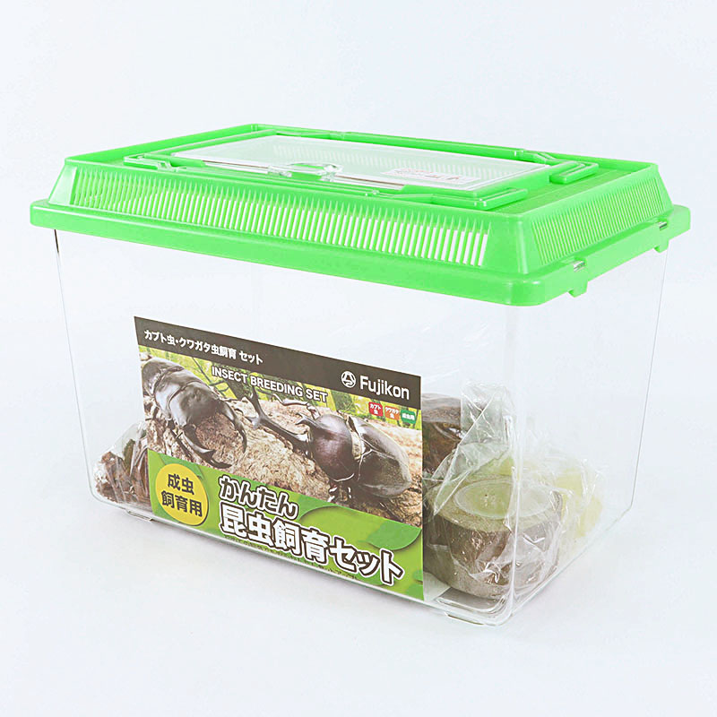 かんたん昆虫飼育セット M 成虫飼育用 4点セット
