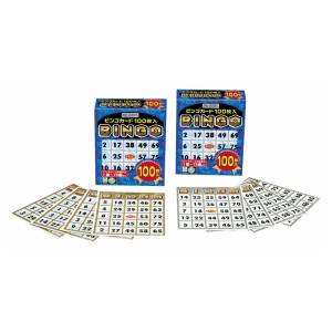 【お取り寄せ商品】ビンゴカード 100