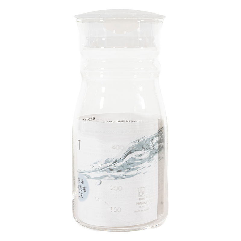 フリーポット 冷水筒 700ml 透明ホワイト