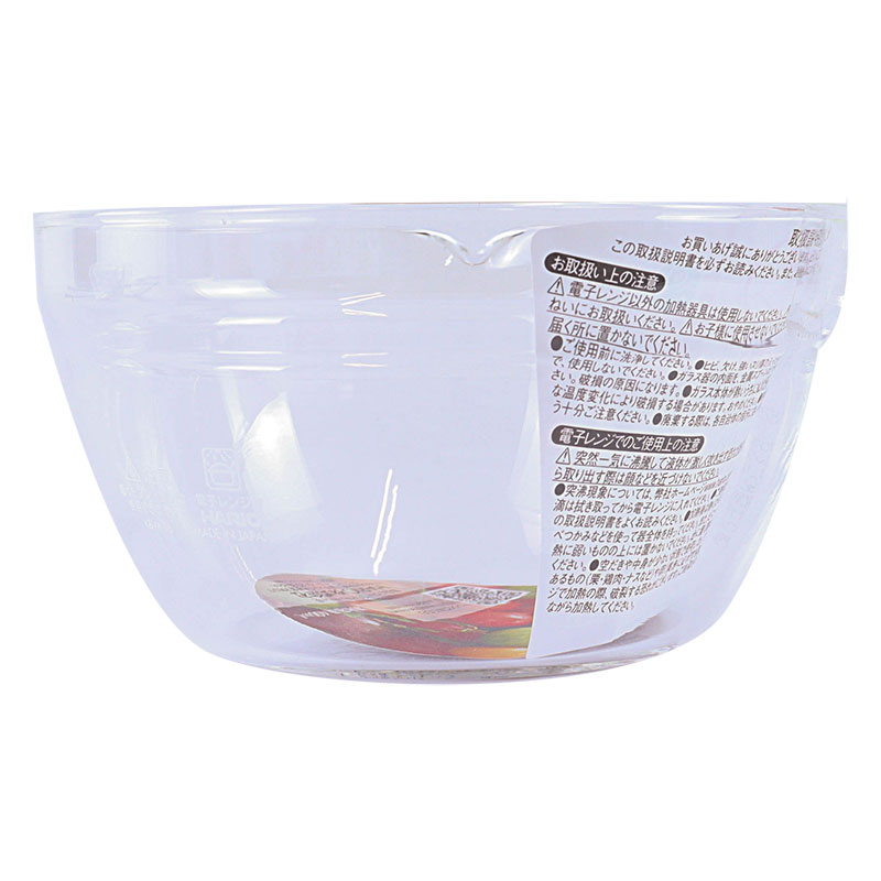 耐熱ガラス製 片口ボウル 400ml
