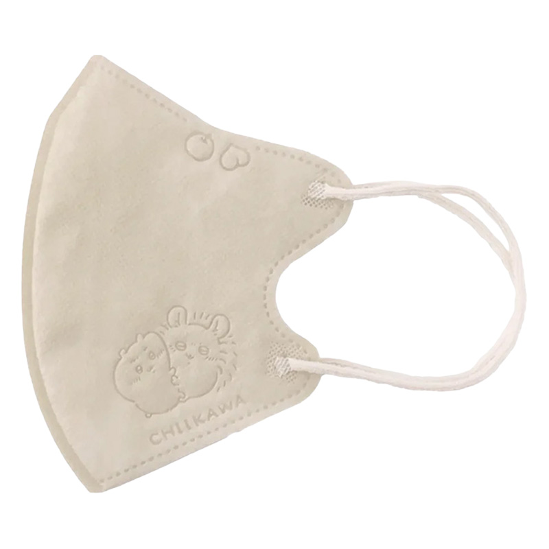 【お取り寄せ商品】大人用 ちいかわ（フルーツ） 3Dチャームポイントマスク 20枚入り＋ポーチ付き