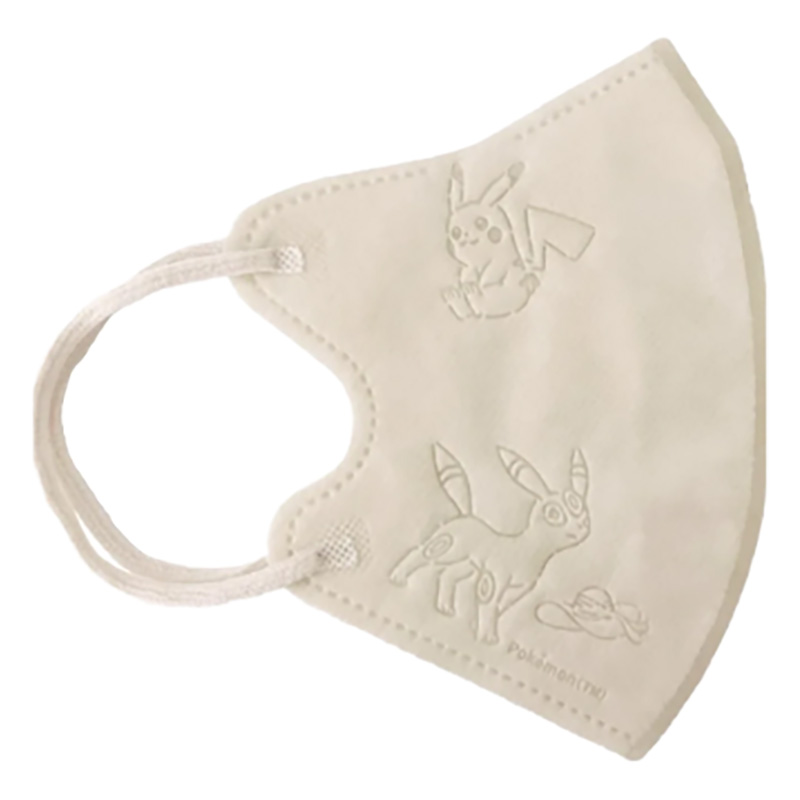 【お取り寄せ商品】大人用 ポケモン（ドリーミークローゼット） 3Dチャームポイントマスク 20枚入り＋ポーチ付き