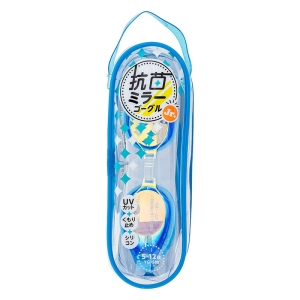 抗菌ミラーゴーグル ジュニア 5～12歳用 ブルー