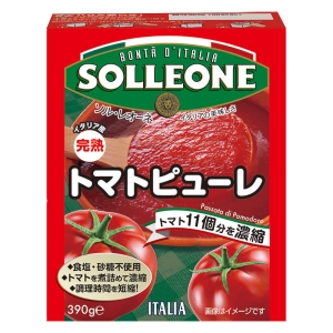 ソル・レオーネ パッサータ(テトラ)うらごし完熟トマト(トマトピューレ)390g