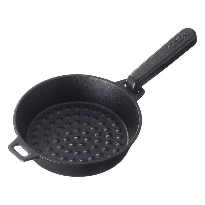【お取り寄せ商品】取っ手がとれるスキレット S ブラック