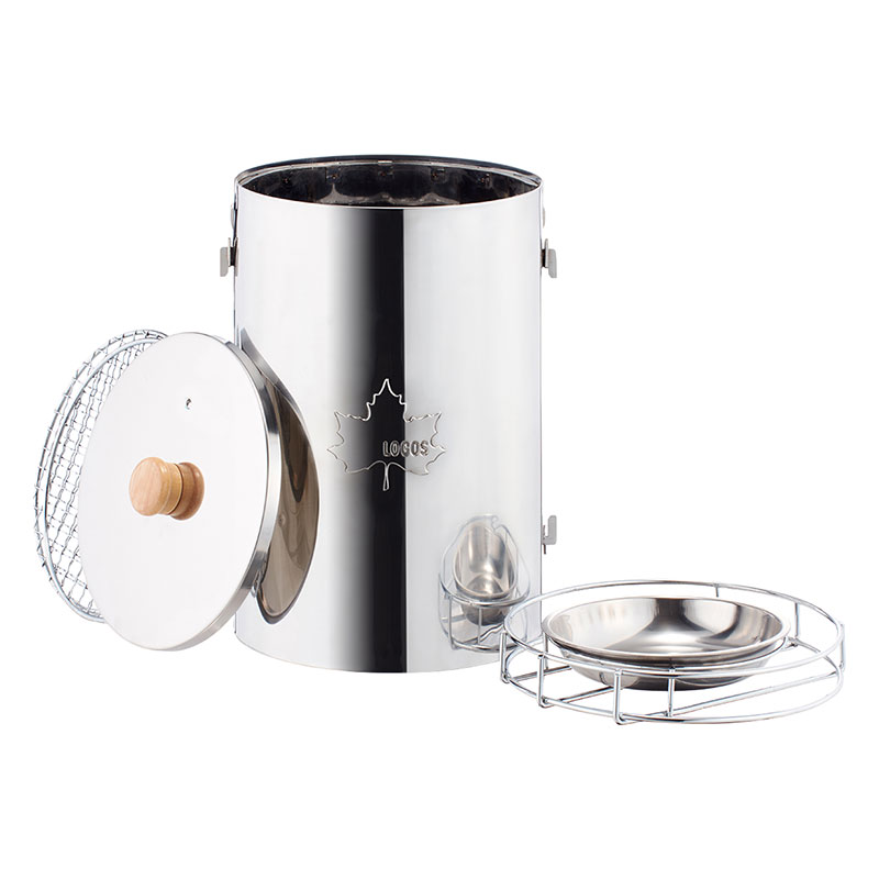 【お取り寄せ商品】LOGOSの森林 ファミリースモーカー シルバー