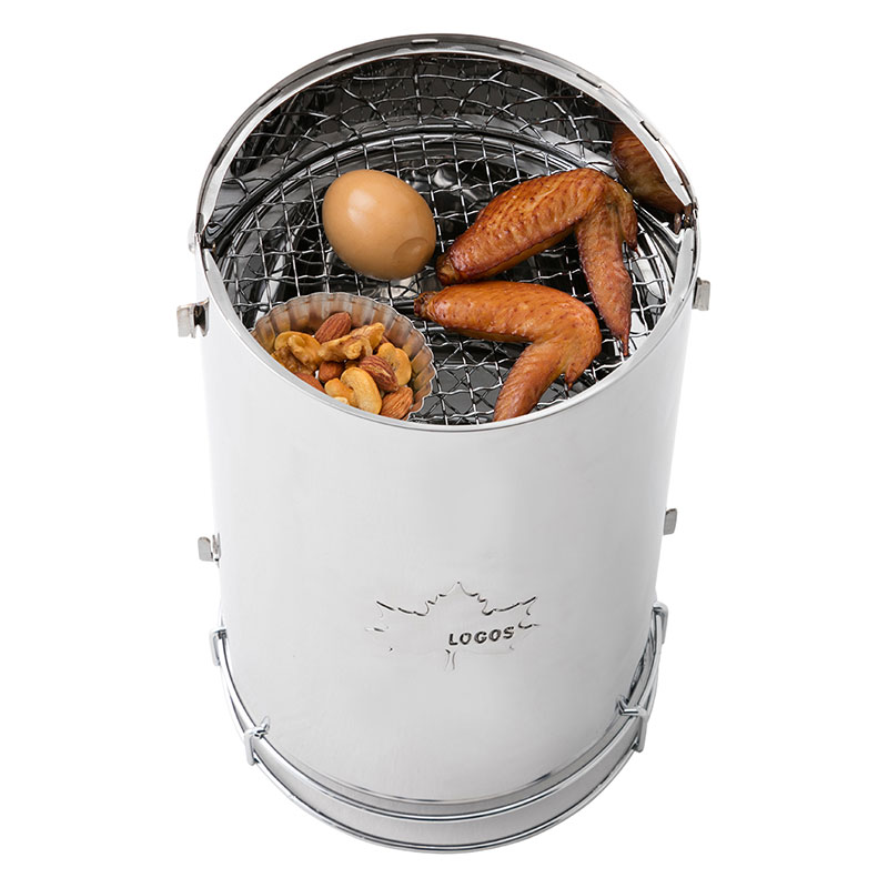 【お取り寄せ商品】LOGOSの森林 ファミリースモーカー シルバー