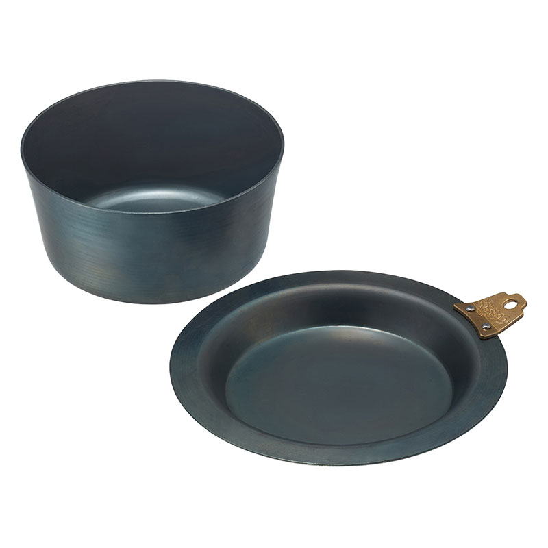 【お取り寄せ商品】鉄の職人スタックダッチポットM ブルー