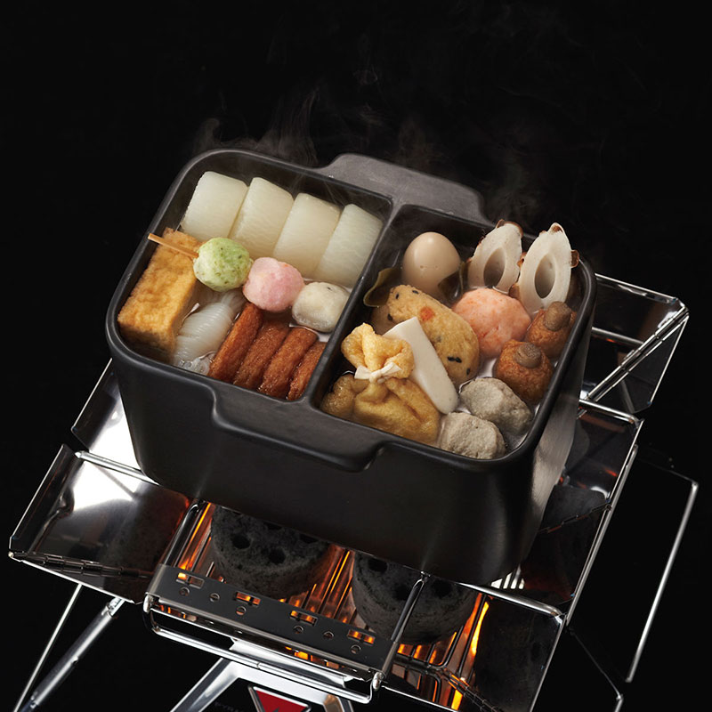 【お取り寄せ商品】チョットおでん土鍋(木葢付) ブラック