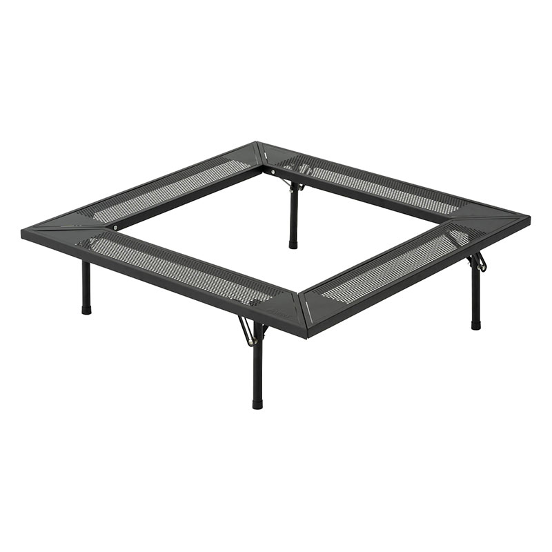 【お取り寄せ商品】アイアン囲炉裏テーブル  ブラック