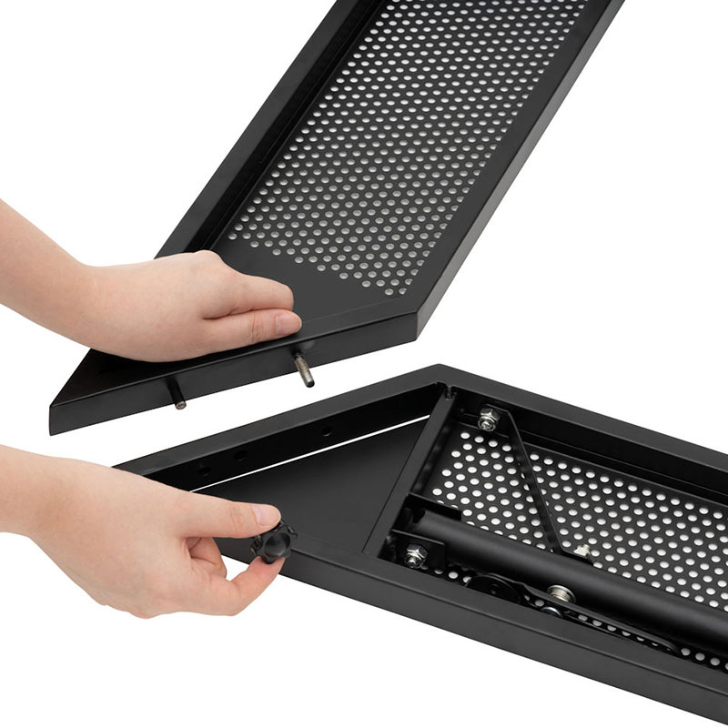 【お取り寄せ商品】アイアン囲炉裏テーブル  ブラック