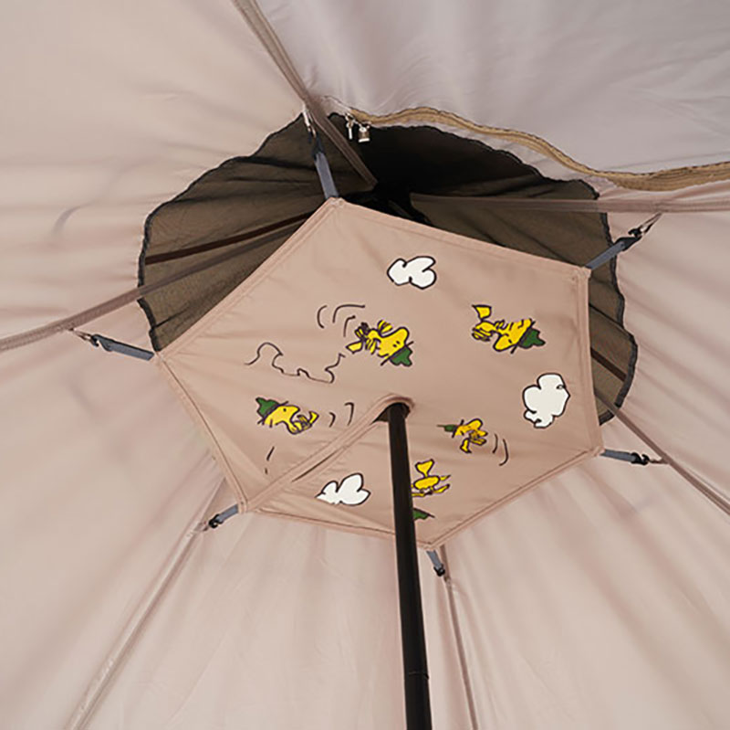 【お取り寄せ商品】SNOOPY Tepeeテント-BB アイボリー