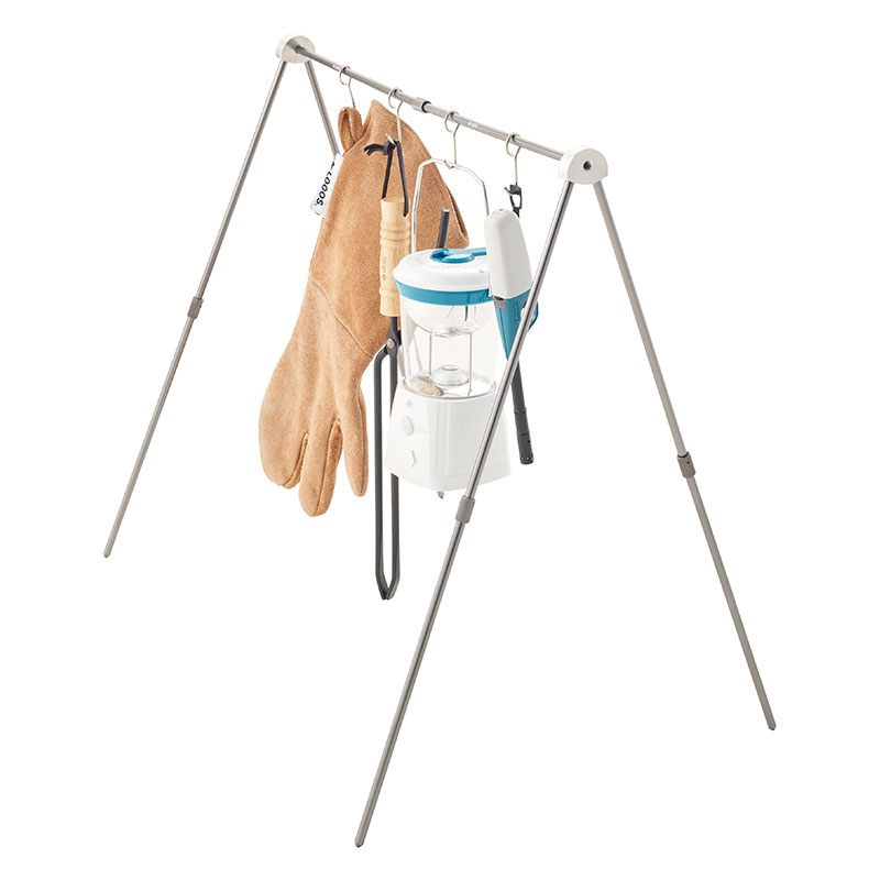 【お取り寄せ商品】TAKIBI A型ツールラック シルバー