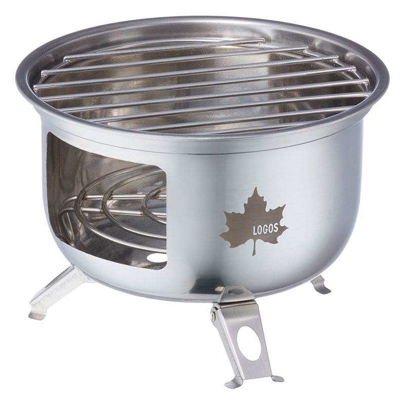 【お取り寄せ商品】miniたき火コンロ シルバー