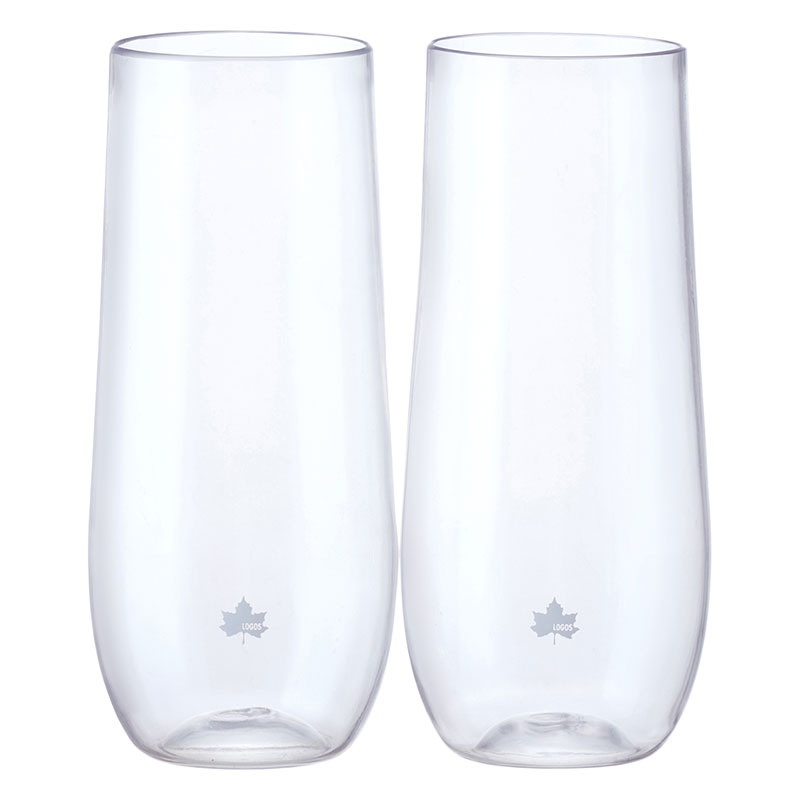 【お取り寄せ商品】ソフトランス スリムタンブラー(2pcs) クリア