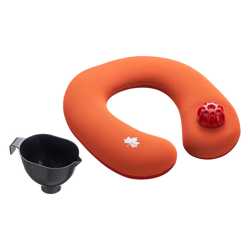 【お取り寄せ商品】どこでもソフト湯たんぽ・ショルダー オレンジ