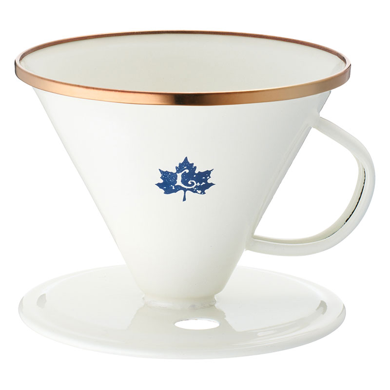 【お取り寄せ商品】レイリー・ホーローコーヒードリッパー ホワイト